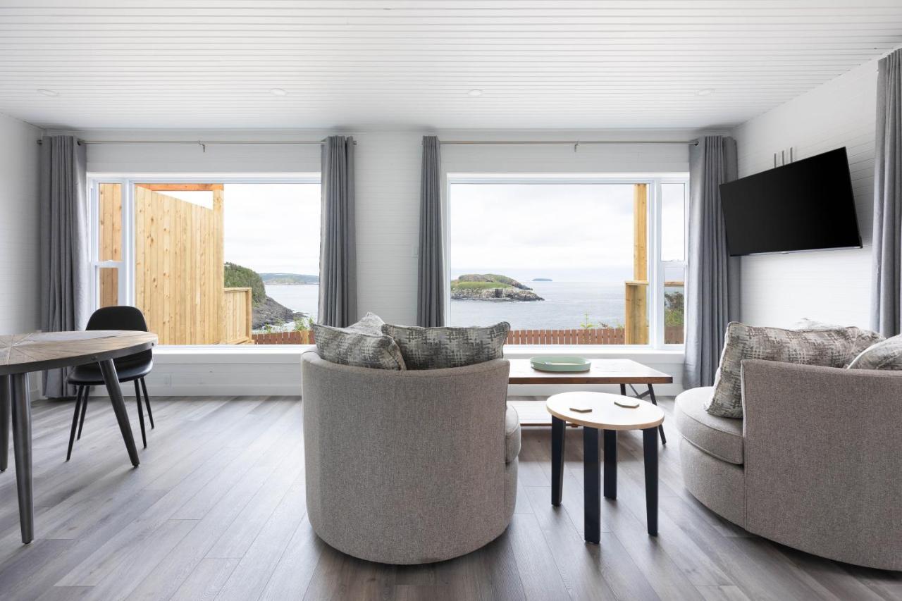 Hotel Cliffs Edge Retreat à Bauline East Chambre photo